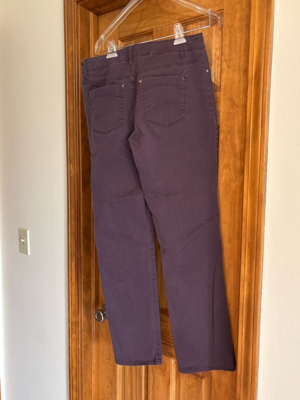 Bandolino Women’s purple Straight-Leg Jeans - Picture 15 of 15